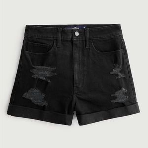 Hollister high waisted / high rise jean shorts